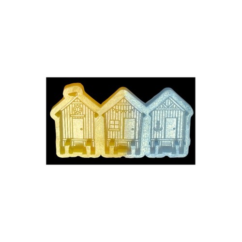 Summer beach hut triple