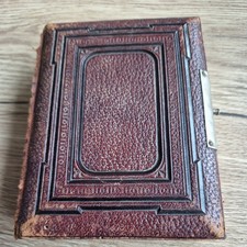 Victorian leather CDV photo