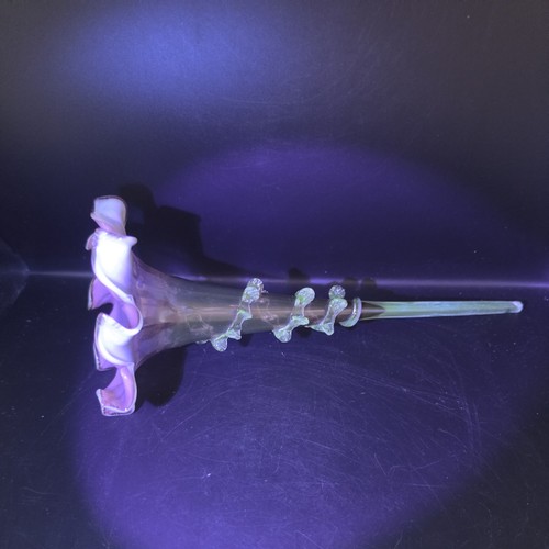 Cranberry and uranium glass - cranberry,