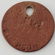 WW1 - 6th KSLI Lt - SIMPSON