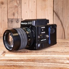 Used Mamiya 645 Super body with 150mm F3.5 & WLF and 120 Film Back