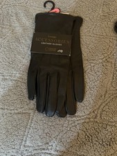 New Ladies Gloves Real Leather Black Gloves
