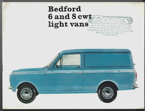 Bedford van 1966 - bedford,