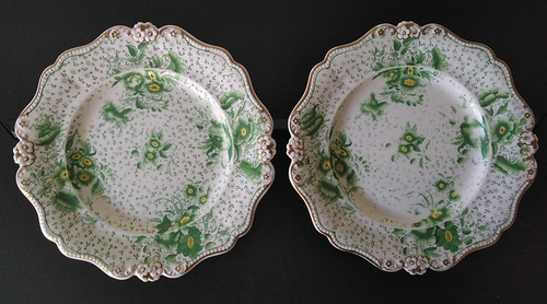 Two antique ridgway - two,