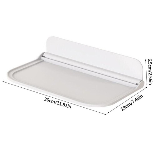 Foldable wall shelf punch free - shelf, punch-free