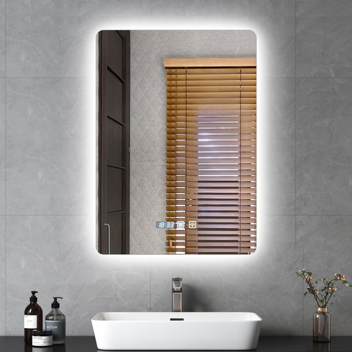 Bathroom led mirror - bathroom, with