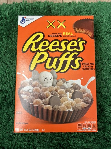 Reese puffs cereal kaws - reese’s,