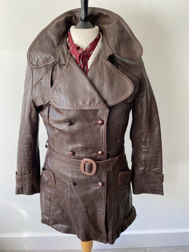 Vtg womens quality brown - womens,