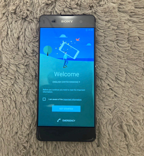 Sony xperia smartphone black - sony,
