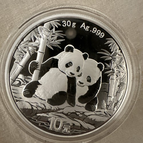 2026 silver panda 1oz 999 - silver, fine