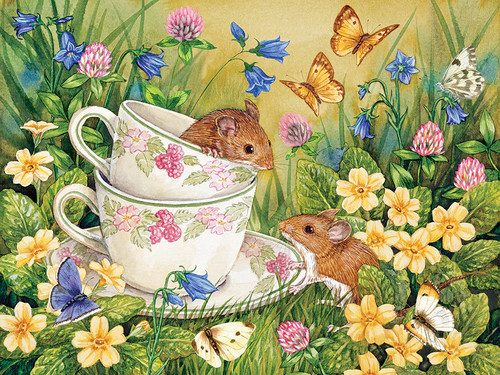 Cobble hill puzzles tea - cobble,