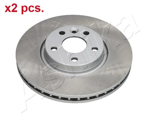 Pcs front brake disc rotos - x2,