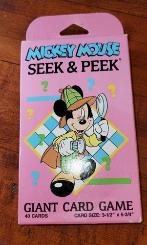 Vintage mickey mouse seek - mickey,