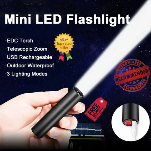 Rechargeable mini led torch - led,