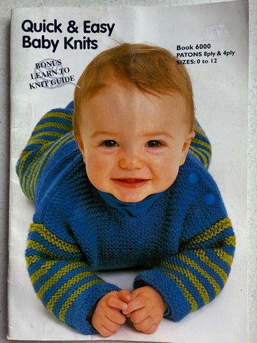 Patons knitting pattern book - knitting,