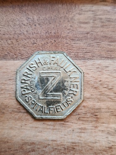 Spitalfields market token - spitalfields,