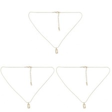  3 pcs Collarbone Chain