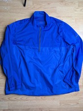 Men's NIKE Golf Top, WindShirt, XXL 2XL, Blue, Lightweight, Good Condition