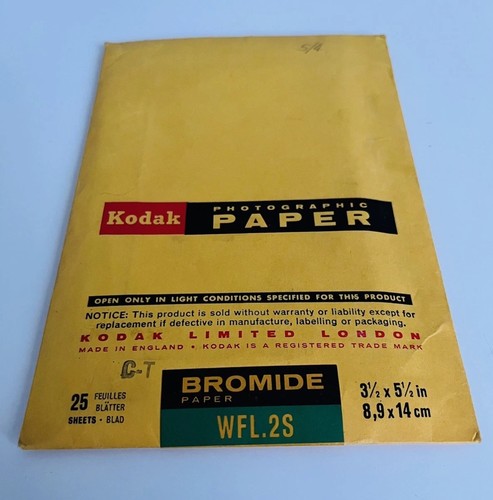 Vintage kodak wfl postcard - kodak,