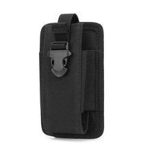 Tactical Military Molle Phone Pouch Nylon Radio Walkie Talkie Holder Bag Pocket