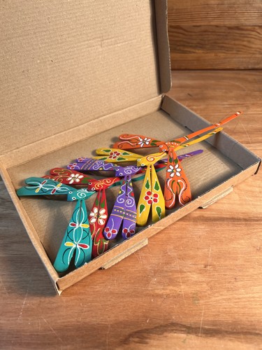 Hand painted wooden - hand,