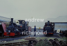 Ffestiniog Narrow Gauge Railway Steam Locomotive Linda 1996 Original 35mm Slide
