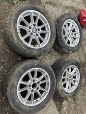 BMW 5 Series 16x7j Alloy Wheels With Tyres 5x120 225/55/16 E39 E36 E46 Concave