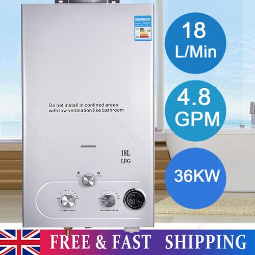 18l tankless propane gas water - propane,
