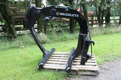 New bale grab wrapped silage - new,