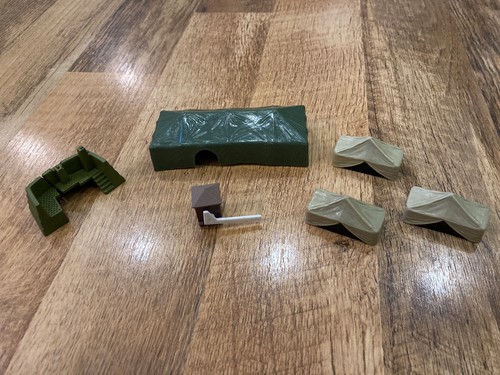Vintage military army toys - vintage,