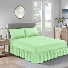 Luxury deep fitted valance - fitted,