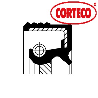 Crankshaft oil seal - oil, 20033412b