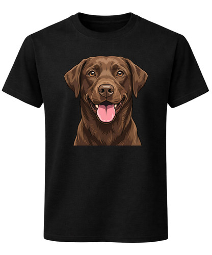 Chocolate labrador shirt - t-shirt, dog