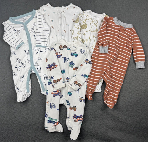 Baby boy cotton sleeper - cotton,