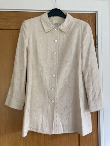 Cream jacket shacket