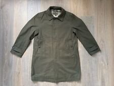 Nigel Cabourn | Balmacaan Halftex Coat | Olive Green | Size 48 | Drakes