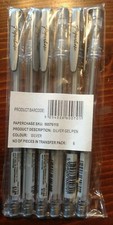 Paperchase Silver gel pens -