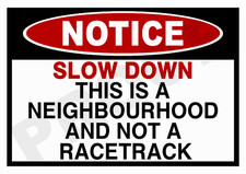 Slow Down This is A