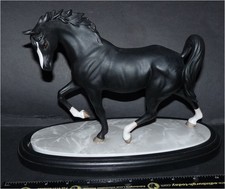 lenox porcelain internationalhorse sculptures"THE ARABIAN KNIGHT"8ins HIGH