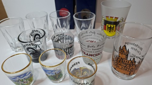 Selection shot glasses - of,