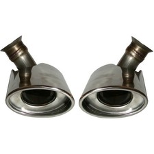 Exhaust Tail Pipe Kit, Stainless Steel Porsche 996 PC1110055 Top Quality