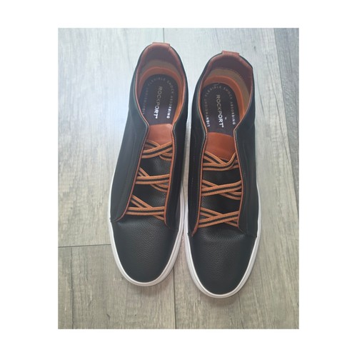 Rockport black slip - rockport, slip‑on