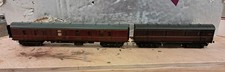 Pair of Lima Brake & Parcels Coaches with 3 Link Couplings