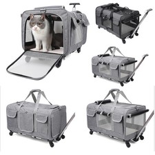 Foldable Rolling Pet Carrier