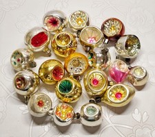 Soviet vintage glass christmas