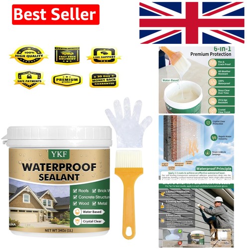 Transparent waterproof sealant - transparent,