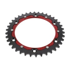 Dual 38 Teeth Sprocket 520 Red
