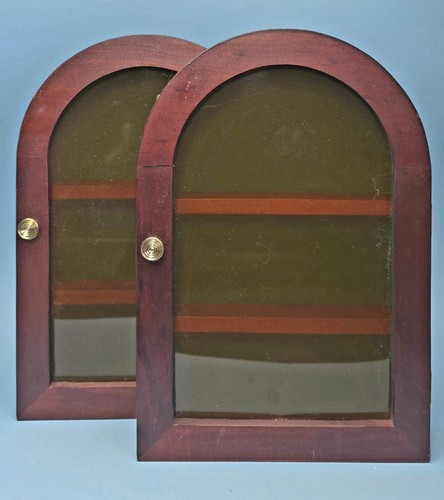 Pair vintage arched top - of, arched-top