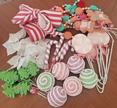 Christmas tree decor - decor, candy