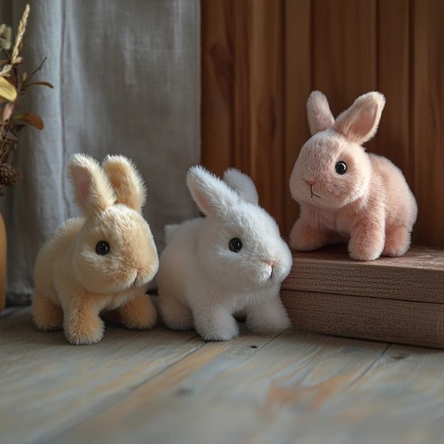 Virtual pet rabbit - rabbit, jumping